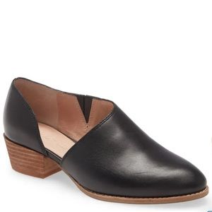 Like New Madewell The Lucie Bootie Boots Shoes Black Leather Size 7.5